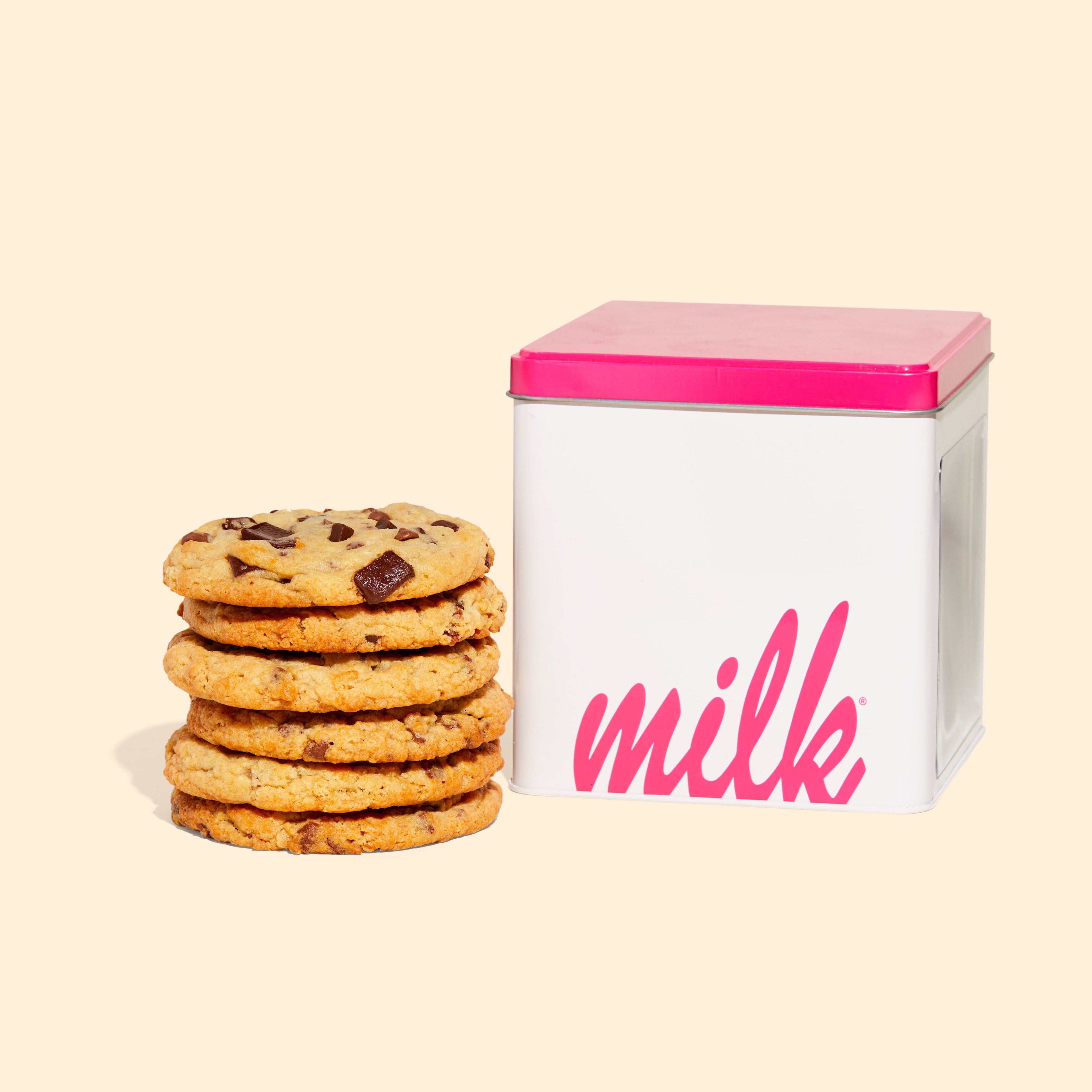Chocolate Chip 'N Chunk Cookie Tin - 6 Count